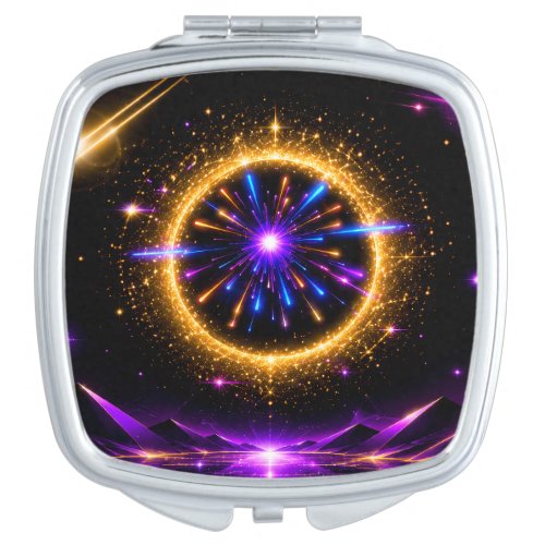 Neon Galaxy Compact Mirror