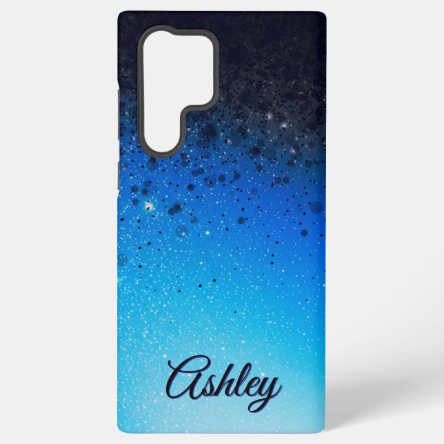 Neon Galaxy Gradient Samsung Galaxy Case (Back)
