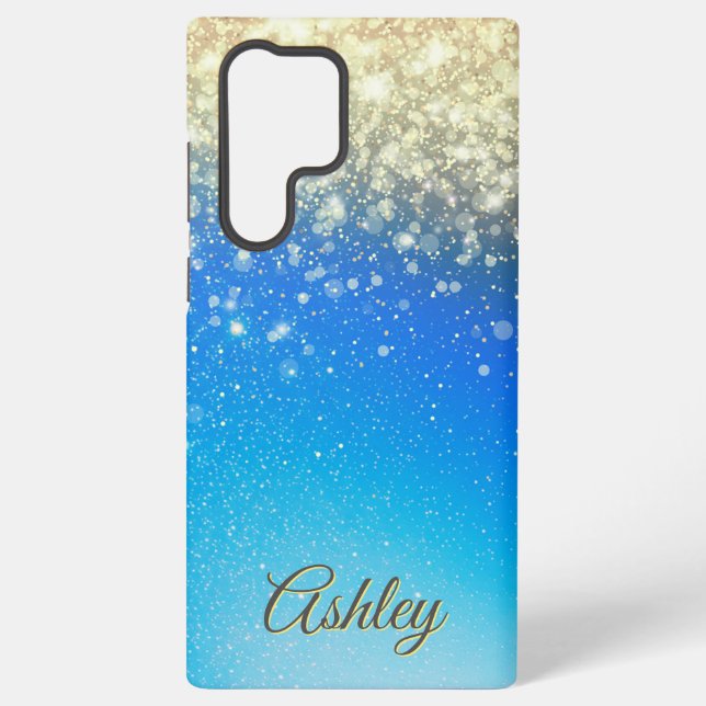 Neon Galaxy Gradient Samsung Galaxy Case (Back)