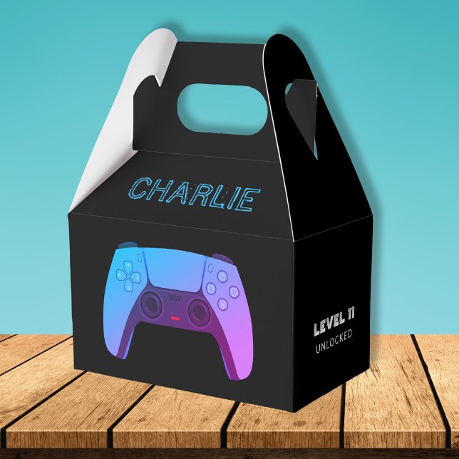 NEON GAMER CONTROLLER Favor Box (Creator Uploaded)