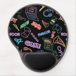 Neon Gamer Gel Mouse Pad