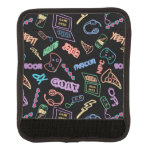 Neon Gamer Luggage Handle Wrap