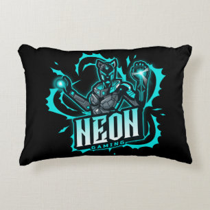 Neon Gaming  Accent Pillow