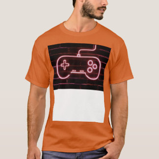 Neon Gaming Controller for 4 T-Shirt