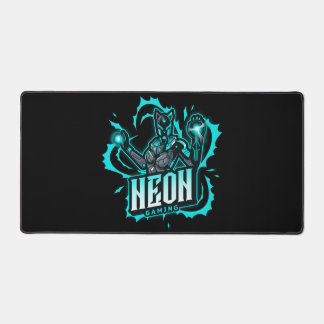 Neon Gaming Desk Mat