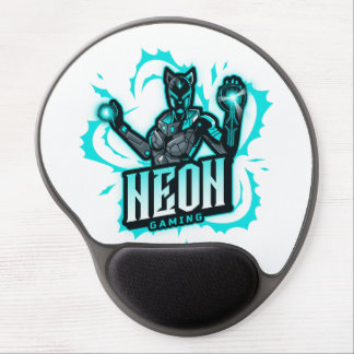 Neon Gaming Gel Mouse Pad