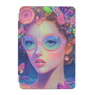 Neon Garden Goddess  iPad Mini Cover