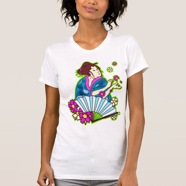 NEON geisha T-Shirt (Front)
