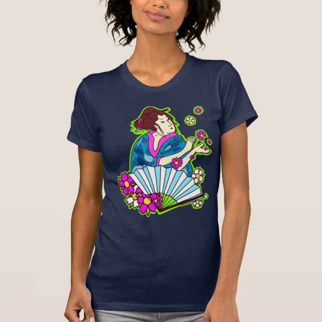 NEON geisha T-Shirt (Front)