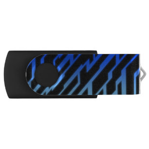 "Neon Geometry" USB Flash Drive