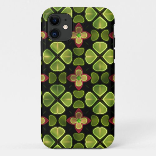 Neon Glass Green iPhone 11 Case