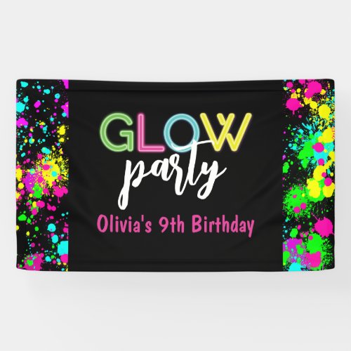 Neon Glow birthday party