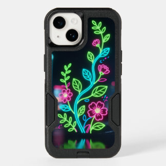Neon Glow Black Phone Case