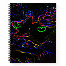 Neon Glow Cat