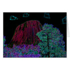 Neon Glow Devils Tower