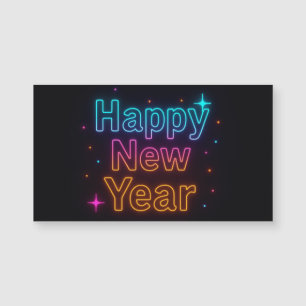 Neon Glow Gradient Typography Party Vibes Cool