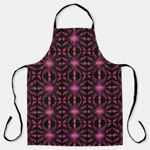 Neon Glow Light Sticks Abstract Pattern  Apron