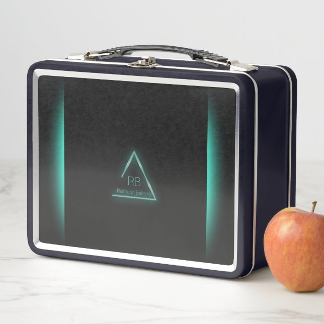 Neon Glow Metal Lunch Box (In Situ)