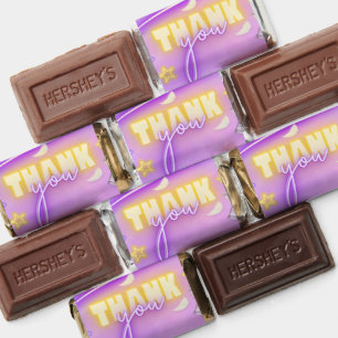 Neon Glow Sleepover Slumber Party Thank You Hershey's Miniatures