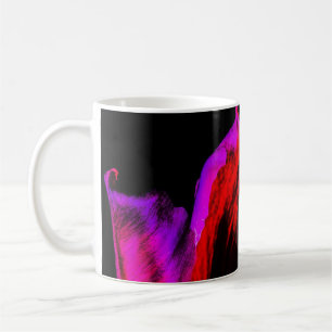 Neon Glow Tulip Coffee Mug