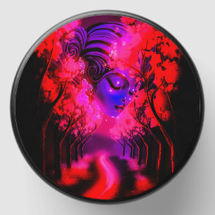 Neon Goddess in Enchanted Forest Mini Candle Favors