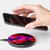 Neon Goddess in Enchanted Forest Wireless Charger (Hand)