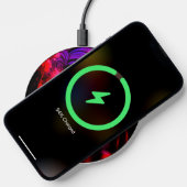 Neon Goddess in Enchanted Forest Wireless Charger (Phone)