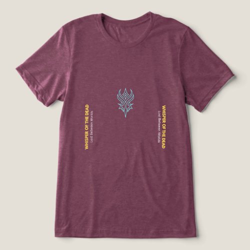 Neon Gothic "Whisper of the Dead" Men's T-Shirt Tri-Blend Shirt