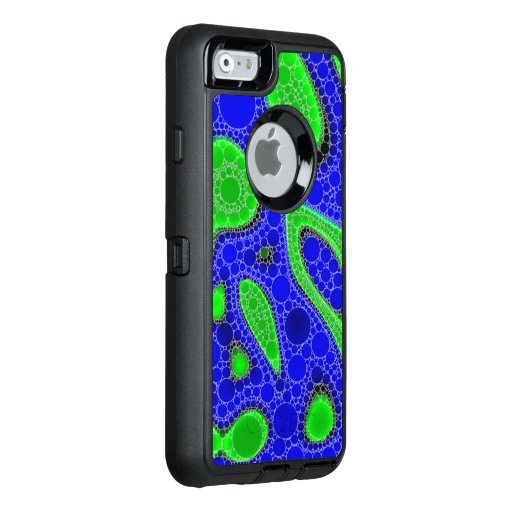 Neon Green Abstract OtterBox iPhone 6/6s Case | Zazzle