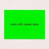 neon green abstraction (Back)