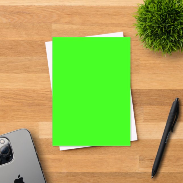 Neon Green Acrylic Invitation – Customizable (Insitu (Invitation Card))