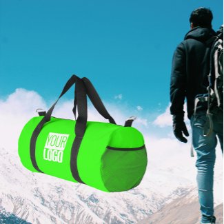 neon  green - add your  logo 