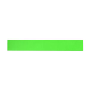 Neon Green Address Label Wrap – Customizable