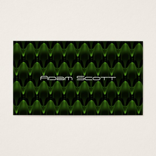 Neon Green Alien Head Design (Front)