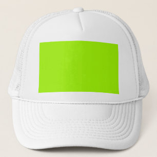 Neon Green Color Only Custom Products Trucker Hat