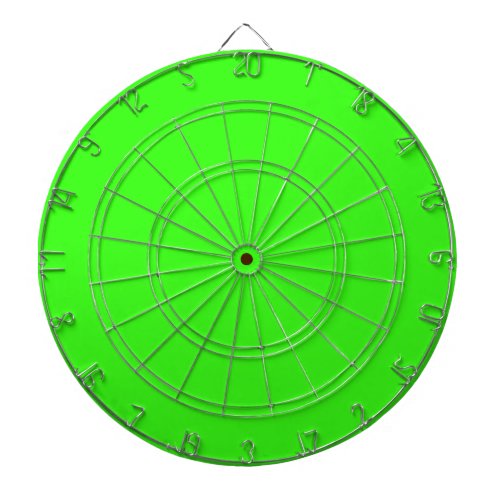 Neon Green Custom Color Bright Colorful Gift Dart Board