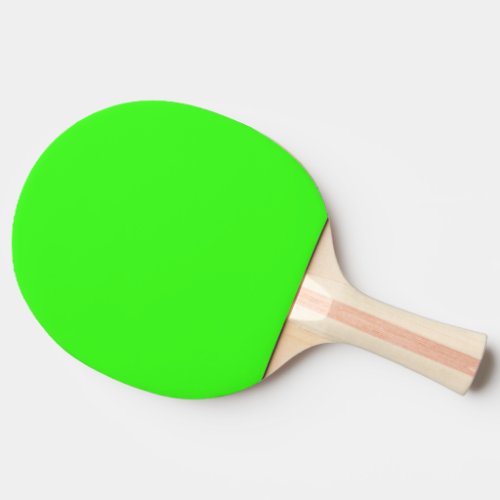 Neon Green Custom Color Bright Colorful Gift Ping Pong Paddle