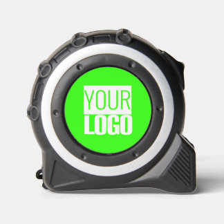 neon green - custom logo tape measure