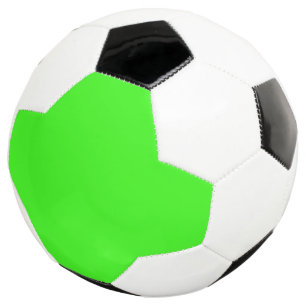 Neon Green Custom Soccer Ball