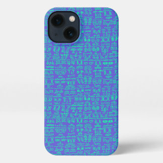 Neon Green Doodle Pattern Case - Vibrant Ab