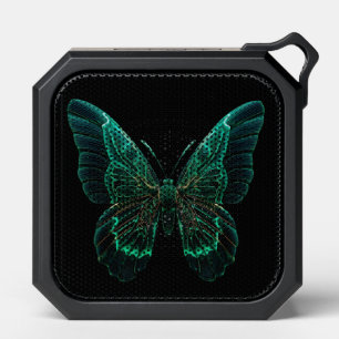 Neon Green Emerald Tech Butterfly Bluetooth Speaker