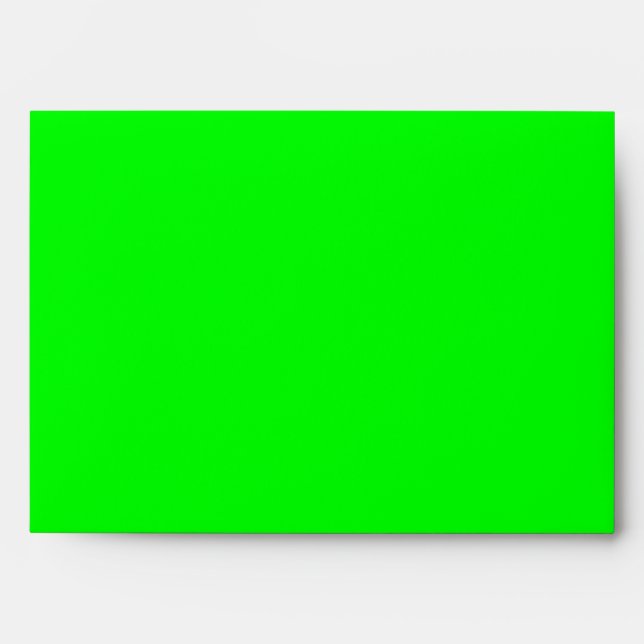 Neon Green Envelope (Front)