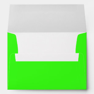 Neon Green Exterior Envelope – Customizable