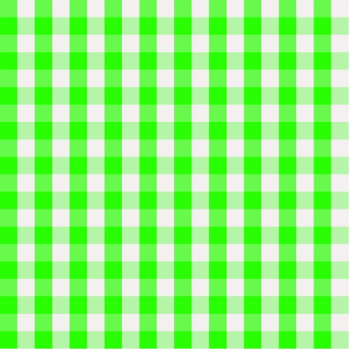 Neon Green Gingham Pattern by Shirley Taylor Cutout