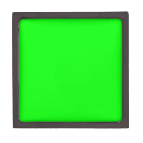 Neon green hex 00FF00 Gift Box