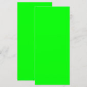 Neon green hex code 00FF00 (Front/Back)