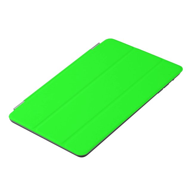 Neon green hex code 00FF00 iPad Mini Cover (Side)