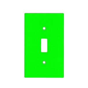 Neon green hex code 00FF00 Light Switch Cover