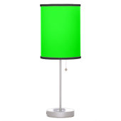 Neon green hex code 00FF00 Table Lamp (Left)