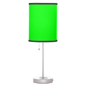 Neon green hex code 00FF00 Table Lamp (Right)
